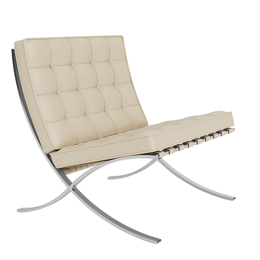 Knoll Barcelona office chair в интерьере