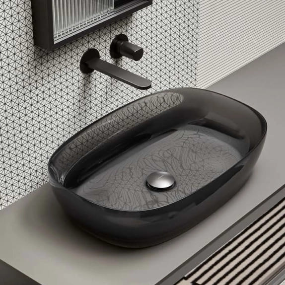 Sink Antonio Lupi Cristalmood в интерьере