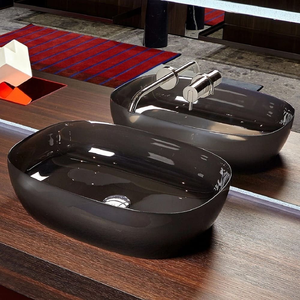 Sink Antonio Lupi Cristalmood в интерьере