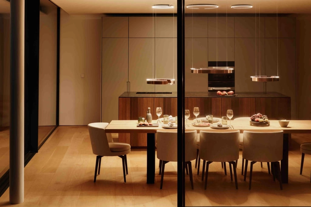 Pendant lamp OCCHIO Mito Sospeso в интерьере