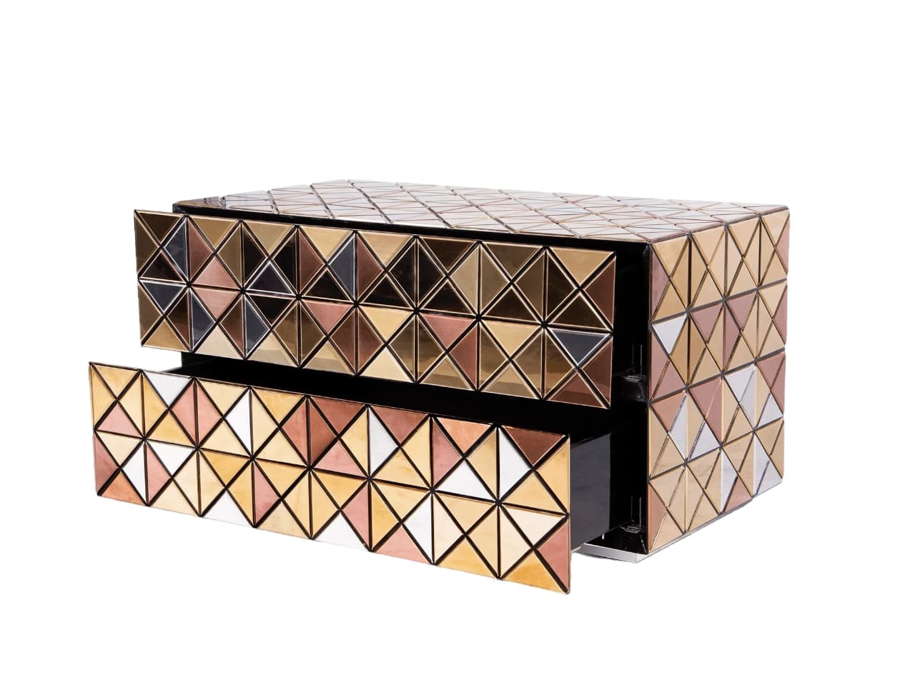 Boca Do Lobo Pixel Bedside Cabinet в интерьере