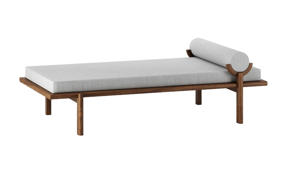 Vonnegut kraft Walnut Crescent daybed