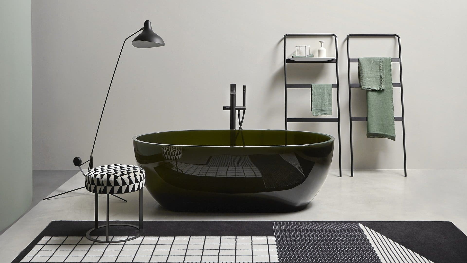Antonio Lupi Reflex Bathtub в интерьере