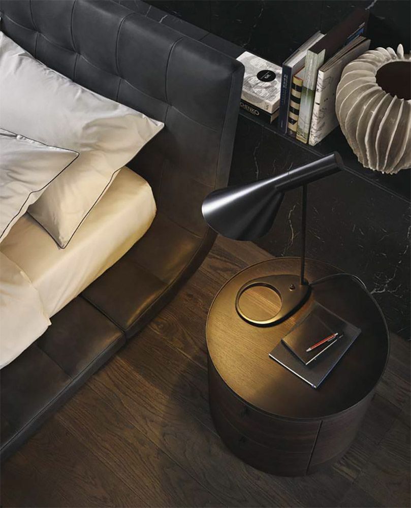Poliform Onda bedside cabinet в интерьере