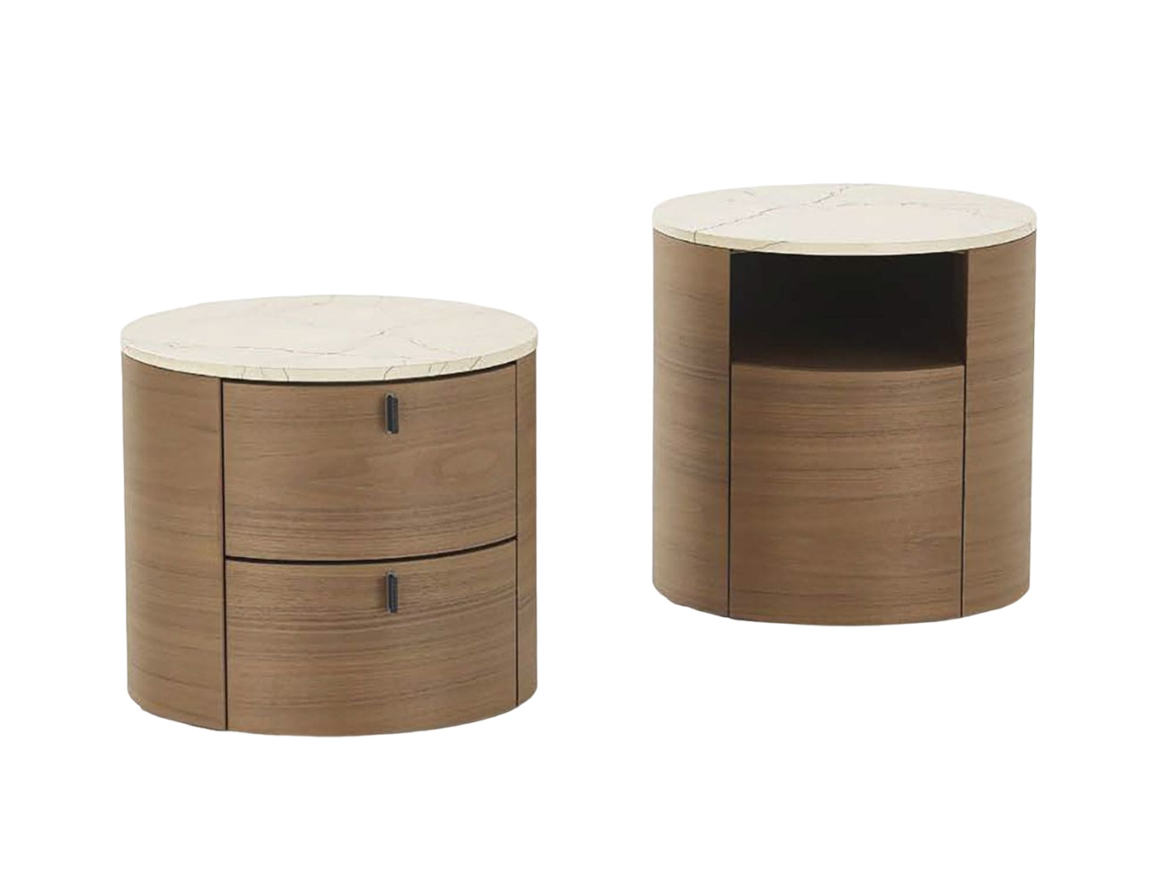 Poliform Onda bedside cabinet в интерьере