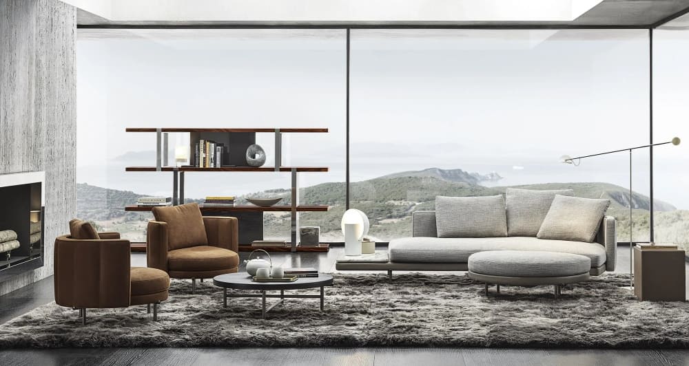 Sofa Minotti Torii в интерьере