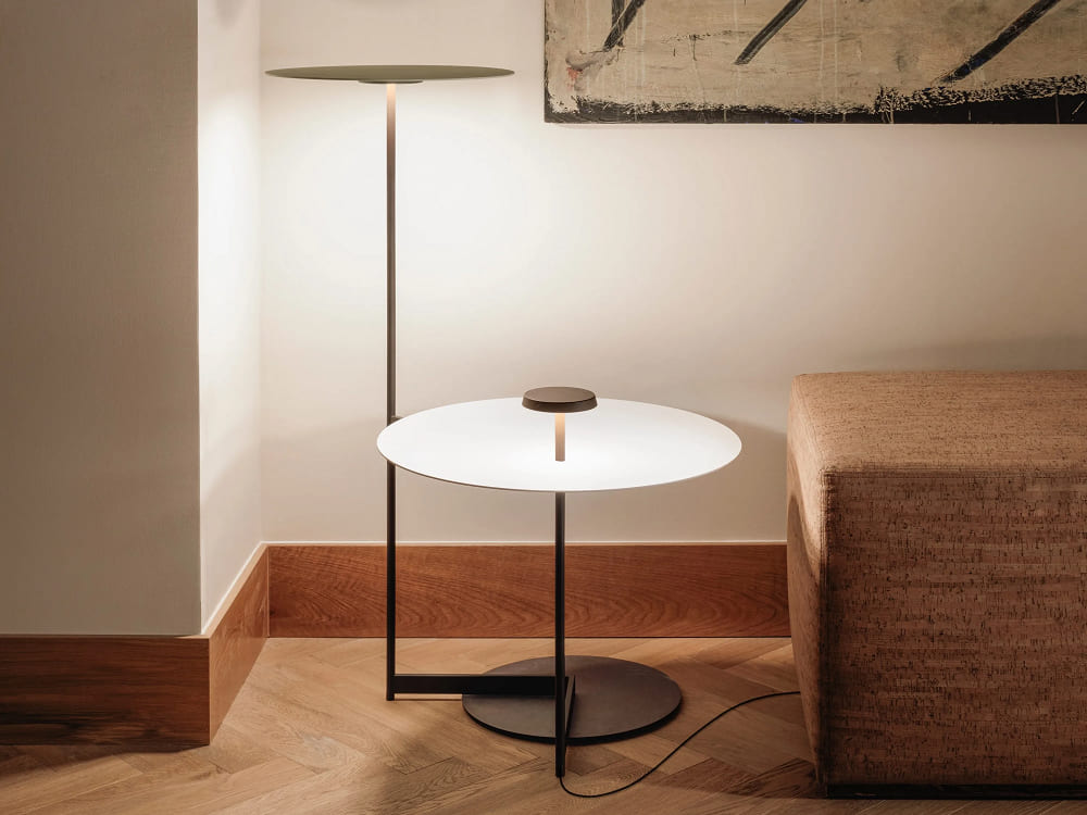 Floor lamp Vibia Flat 5945 в интерьере