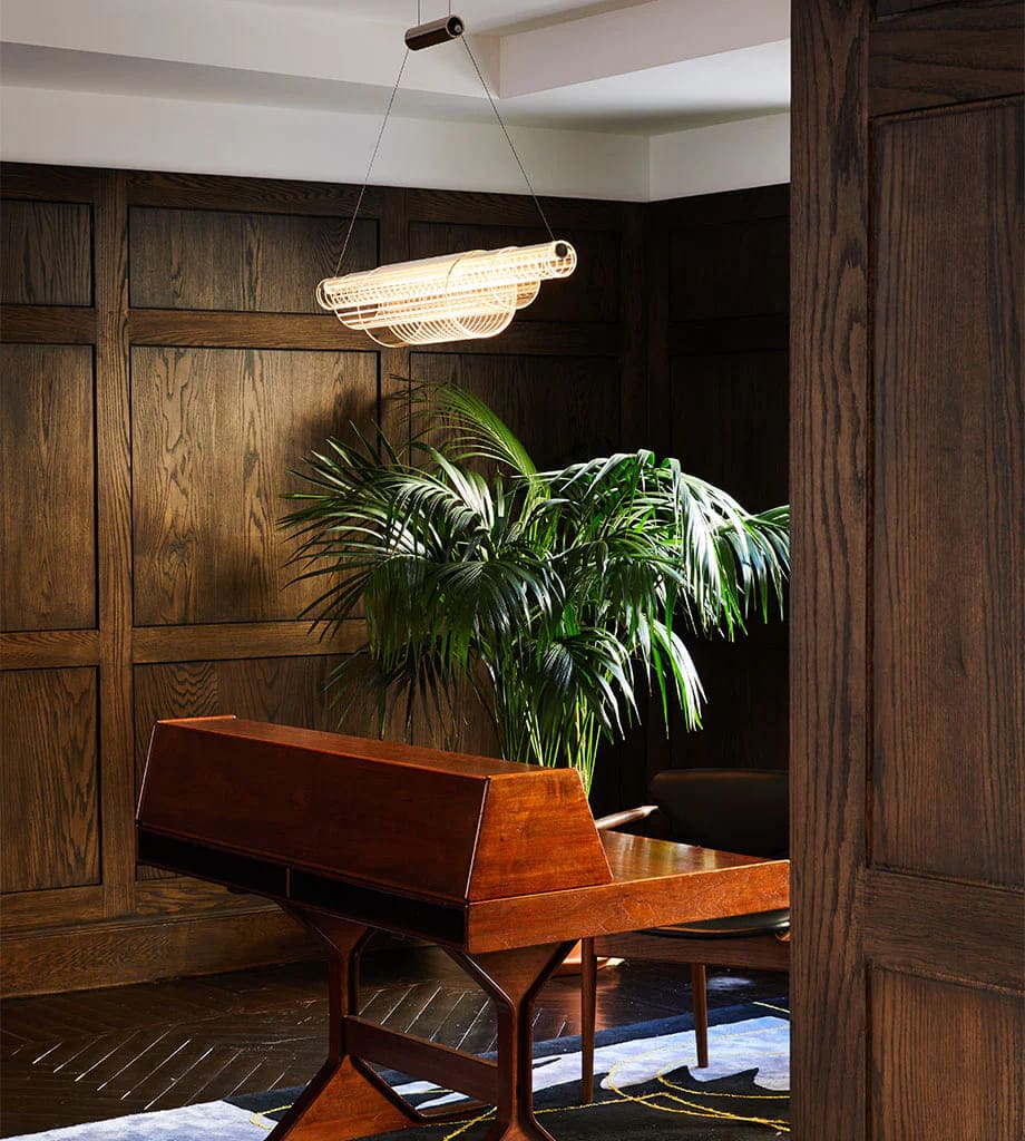Pendant lamp Roll&Hill Coax в интерьере