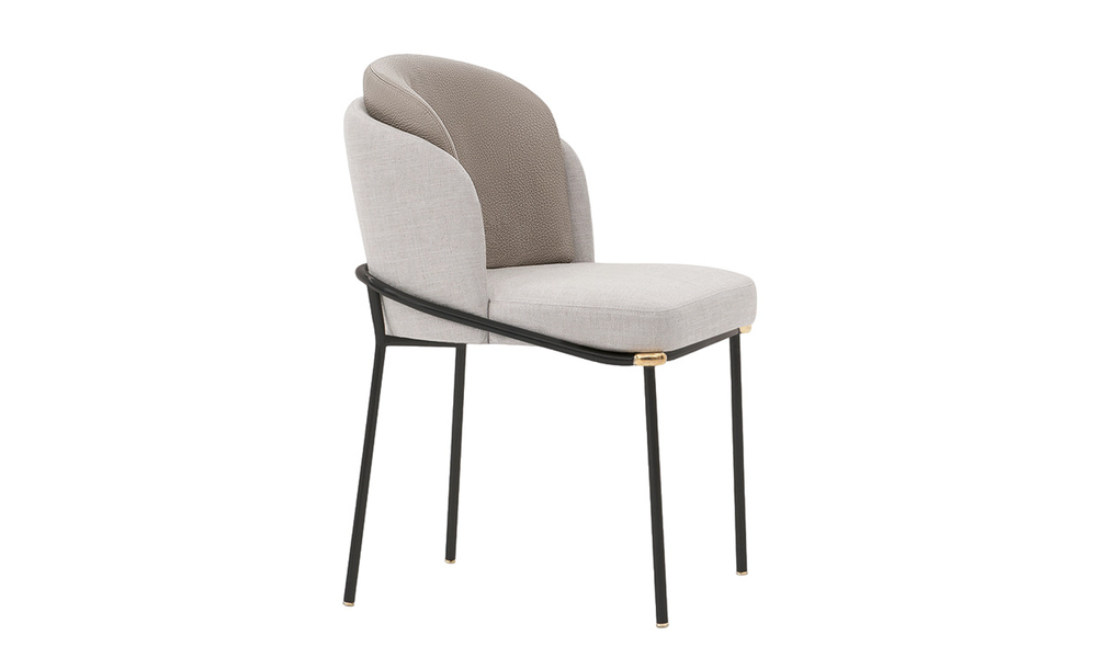 Minotti Fil Noir Kitchen Chair