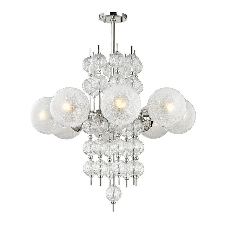 Hudson Valley Calypso Chandelier в интерьере