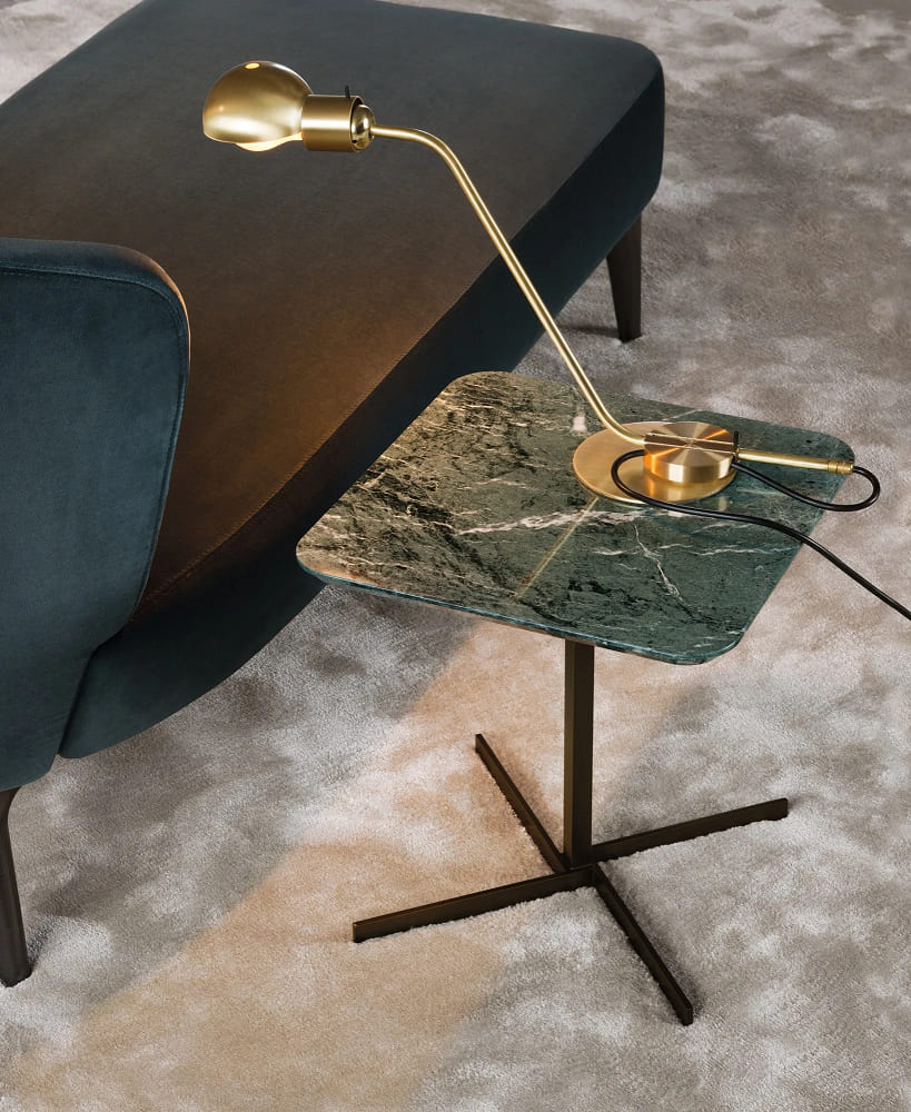 Minotti Joy Corner Table в интерьере