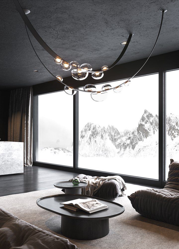 BOMMA Dew Drops Pendant Lamp в интерьере