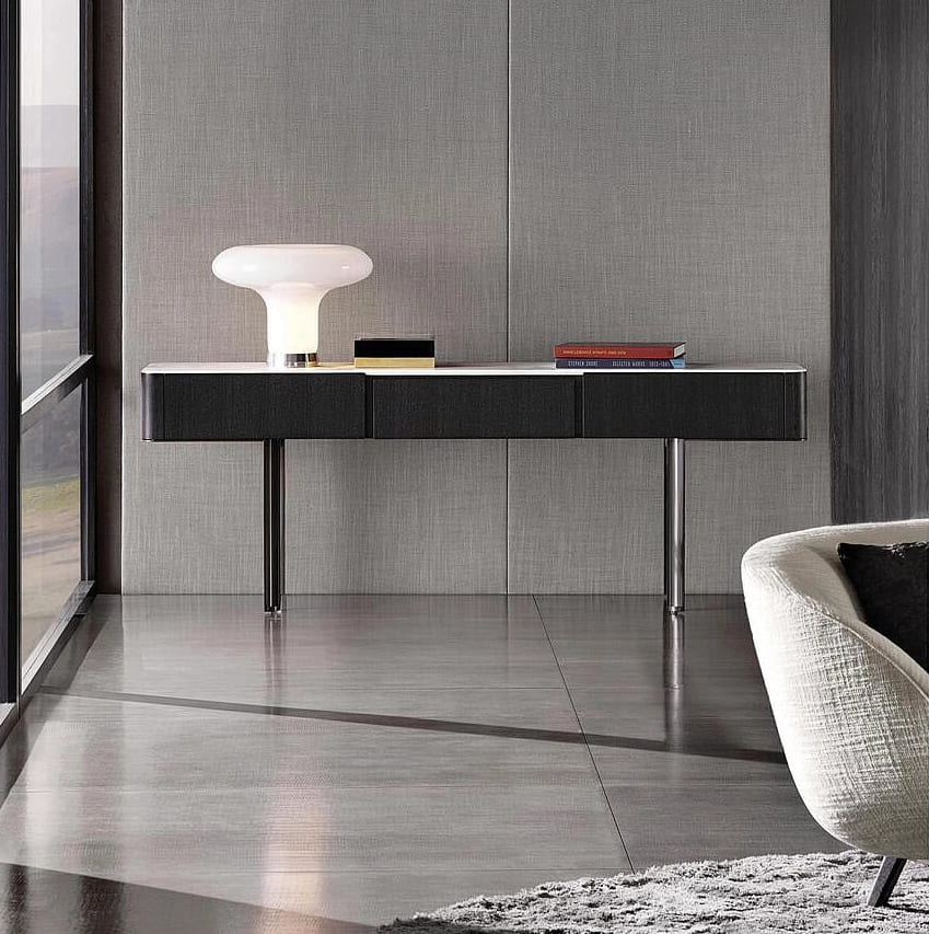Console Minotti Lou в интерьере