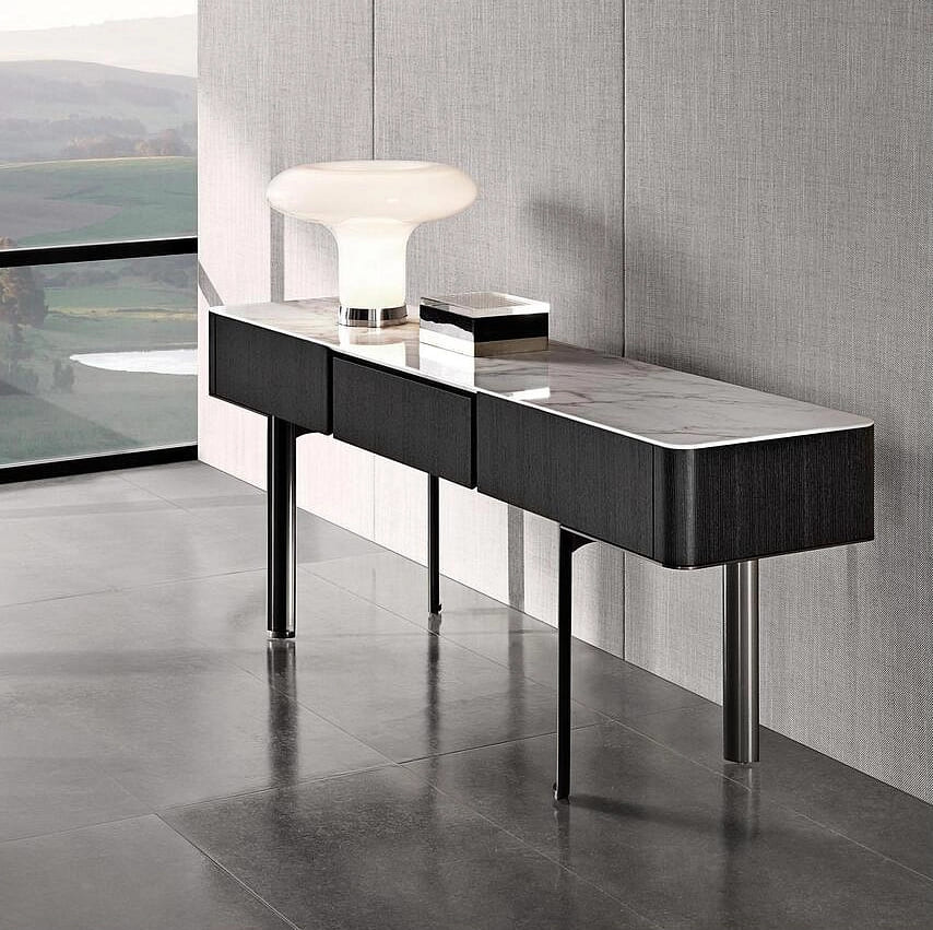 Console Minotti Lou в интерьере