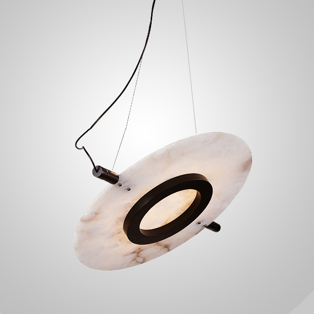 Romatti Reflective Discs Chandelier в интерьере