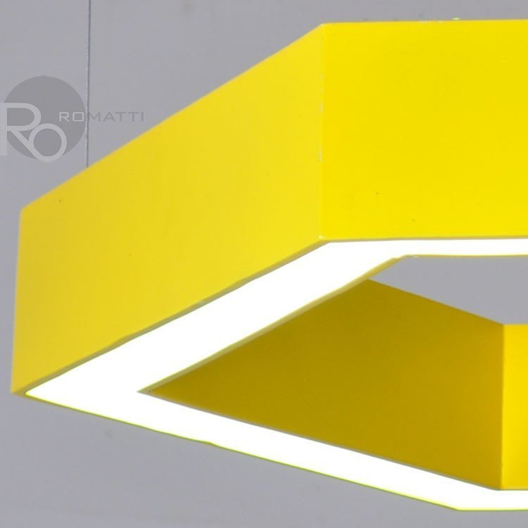 Romatti Hexagon Pendant Lamp в интерьере