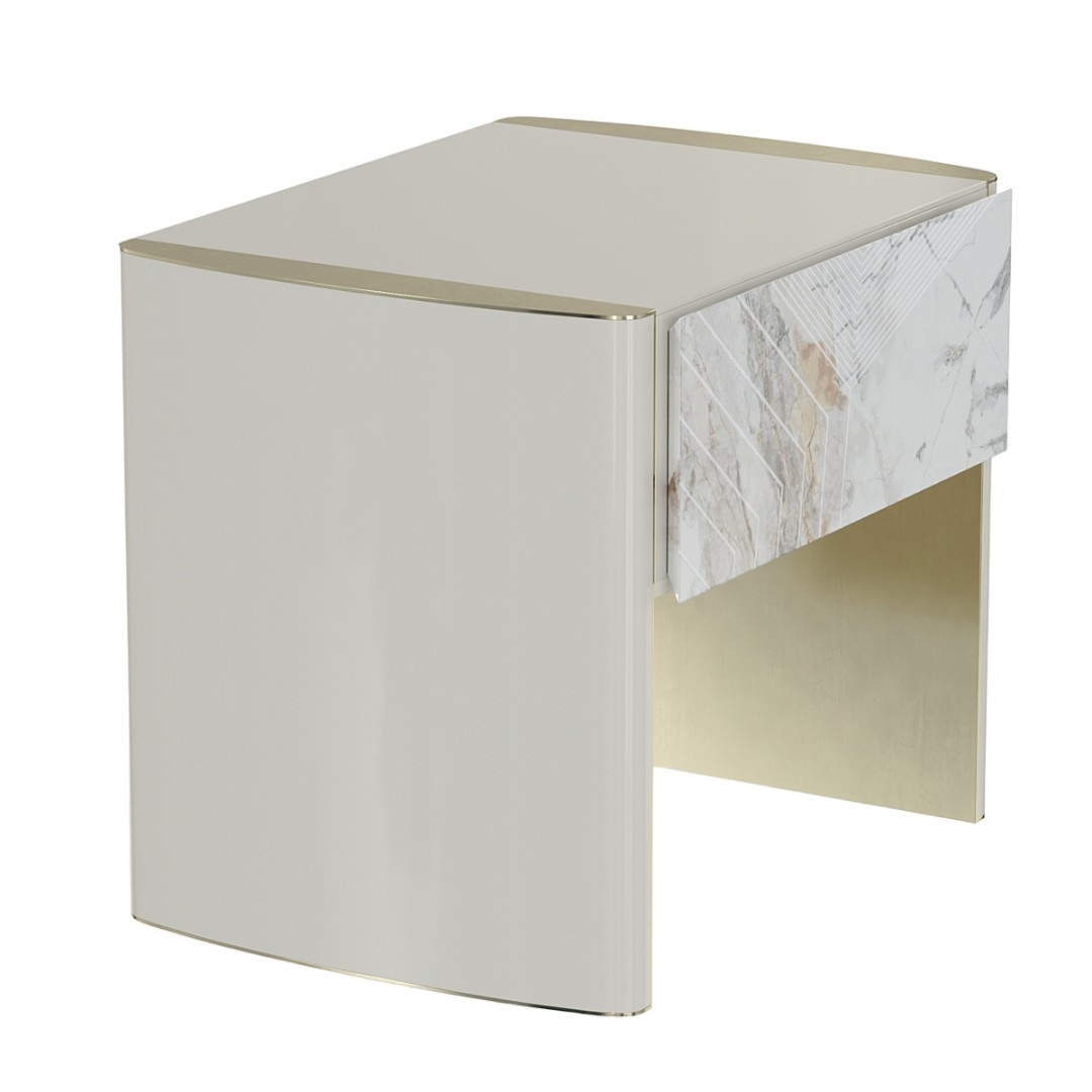 CORNELIO CAPPELLINI Linfa bedside table в интерьере