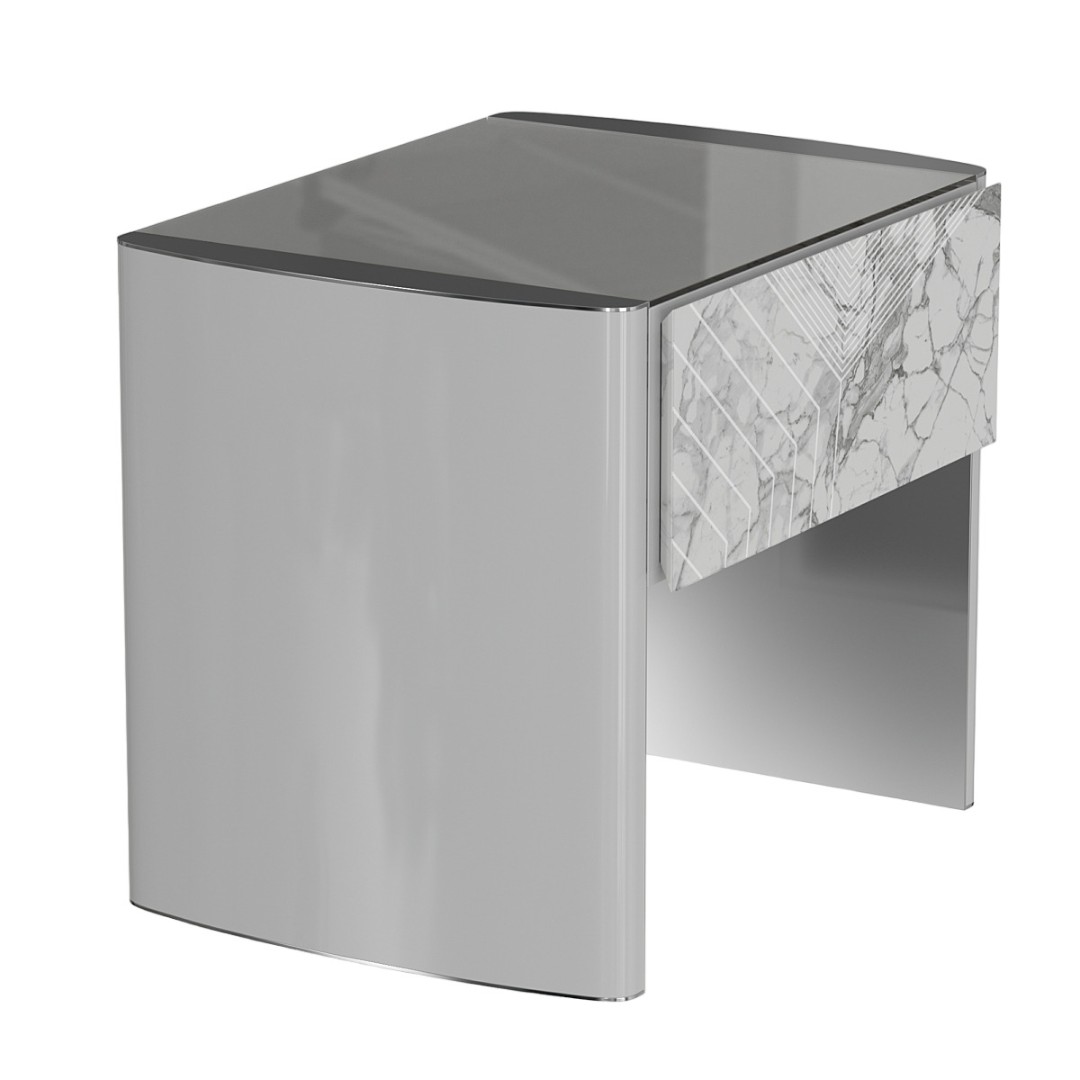 CORNELIO CAPPELLINI Linfa bedside table в интерьере