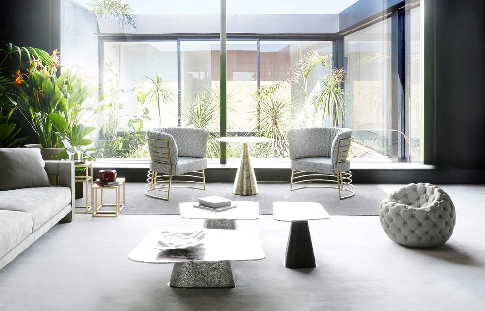 Pouffe CORNELIO CAPPELLINI Dot в интерьере