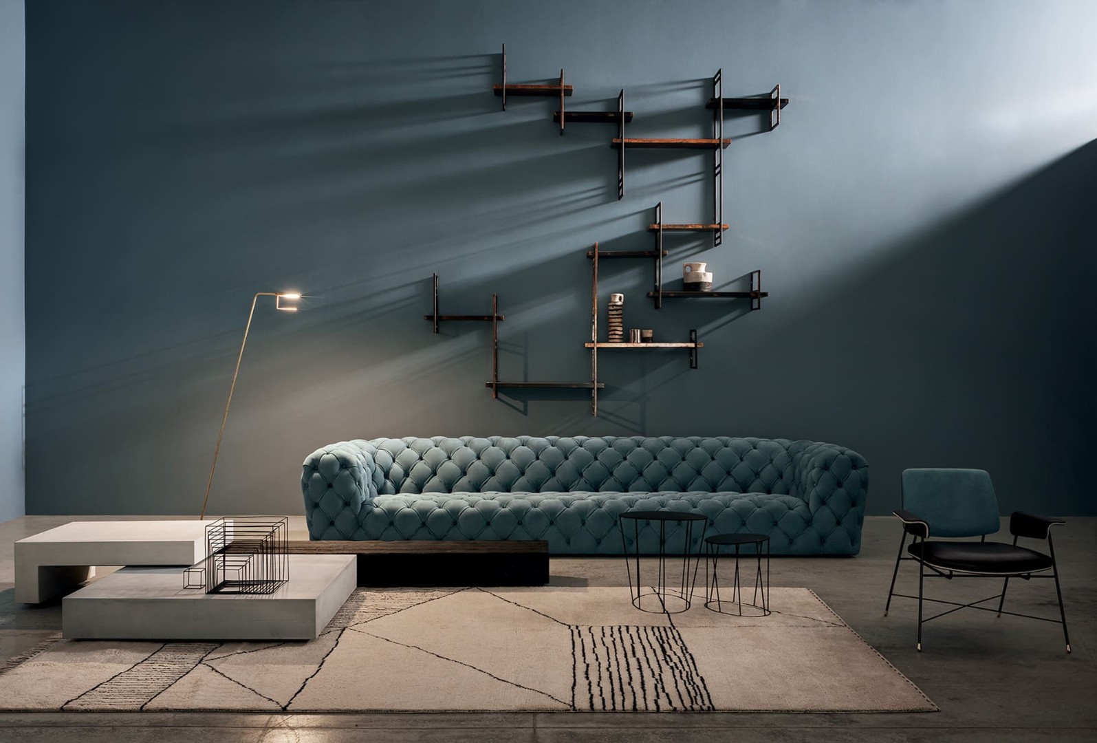 Sofa BAXTER Chester Moon в интерьере