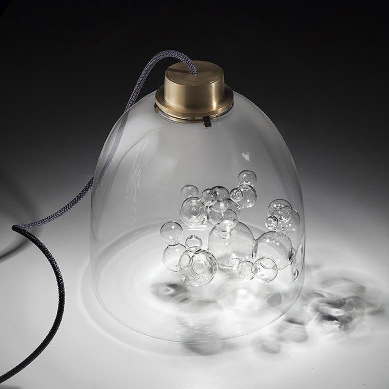 Melogranoblu Soap Dome Table Lamp в интерьере
