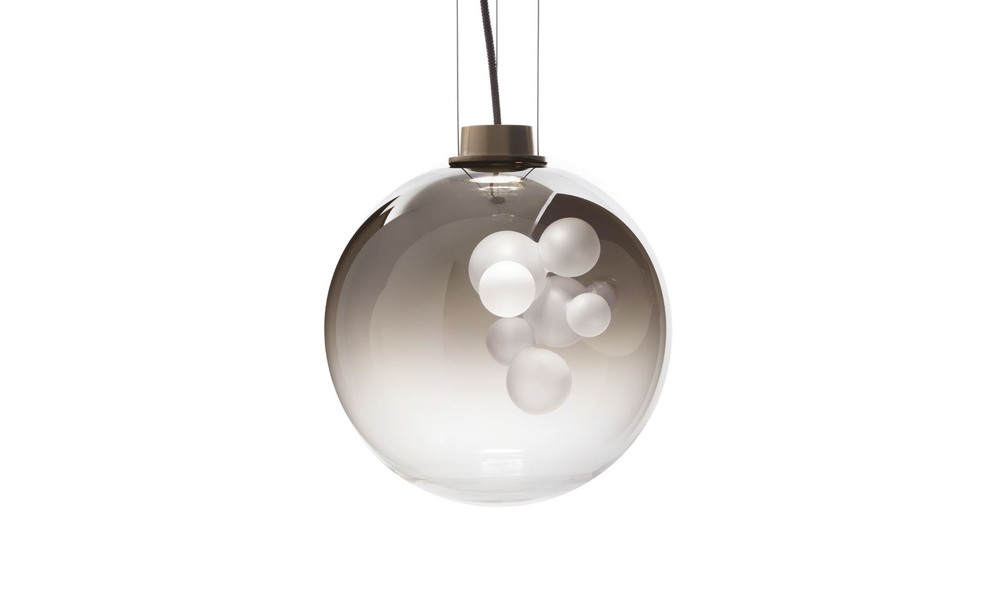 Pendant lamp melogranoblu Soap Sphere
