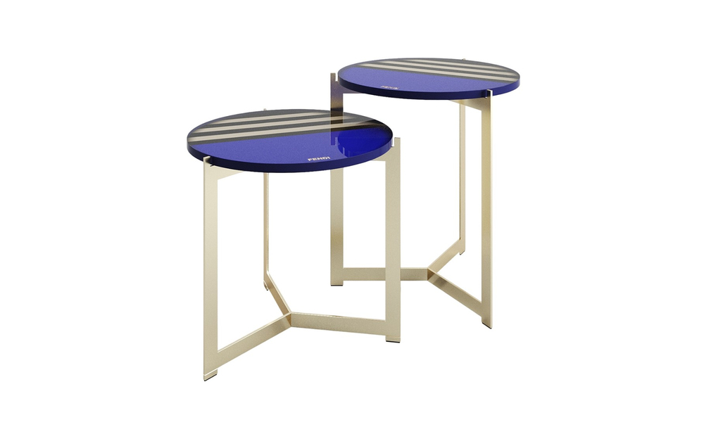 Corner table Fendi Ripple Pequin