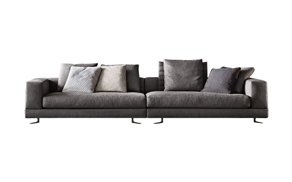 Sofa Minotti White в интерьере