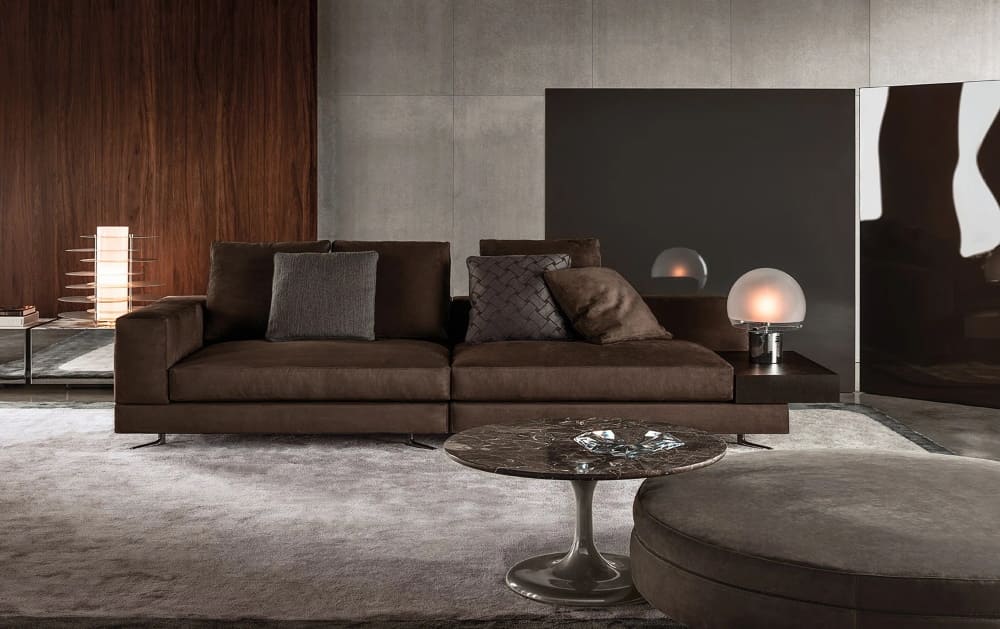 Sofa Minotti White в интерьере