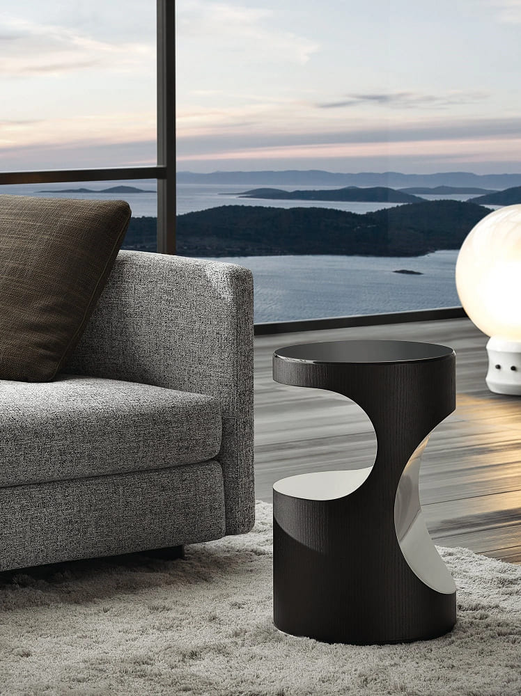 Minotti Boden Corner Table в интерьере