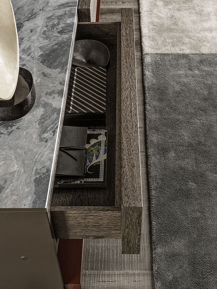 Minotti Carson TV cabinet в интерьере