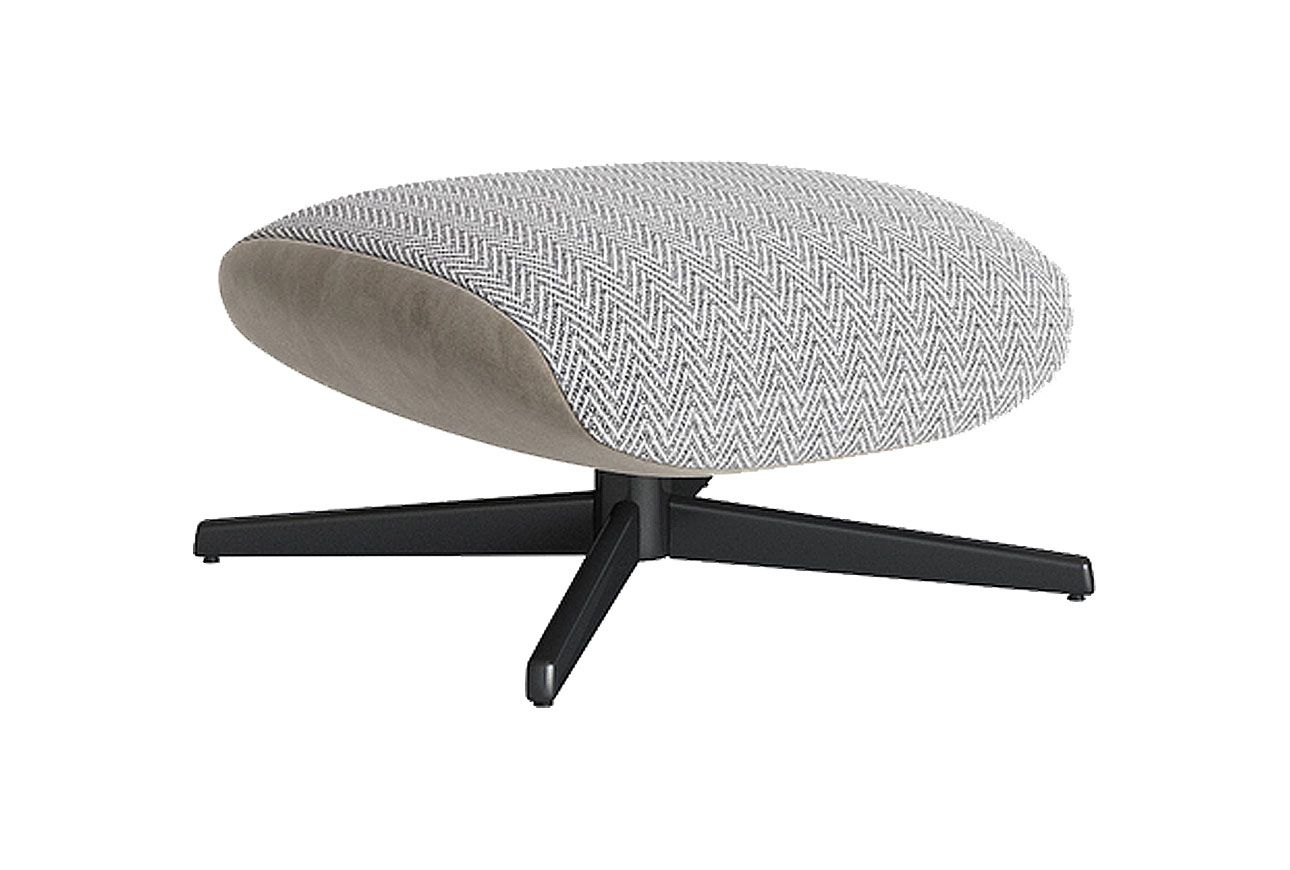 Pouffe Minotti Russell в интерьере