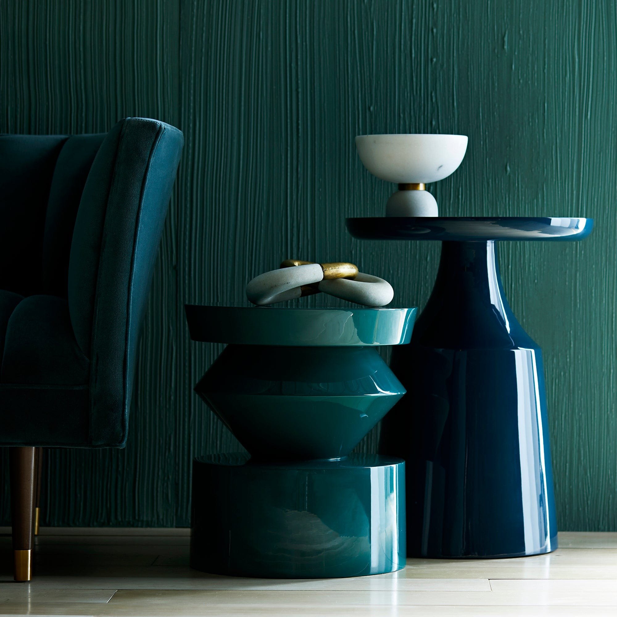 Arteriors Home Uma Corner Table в интерьере