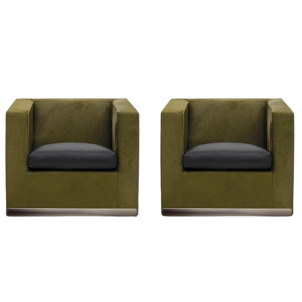 Minotti Suitcase Line Armchair в интерьере