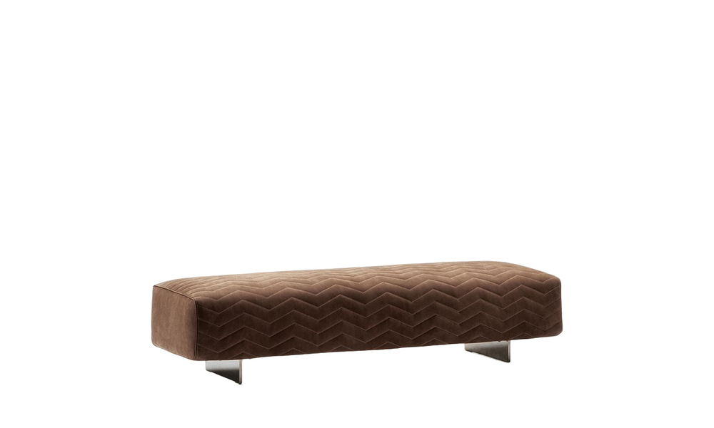 Pouffe Minotti Quincy Chevron