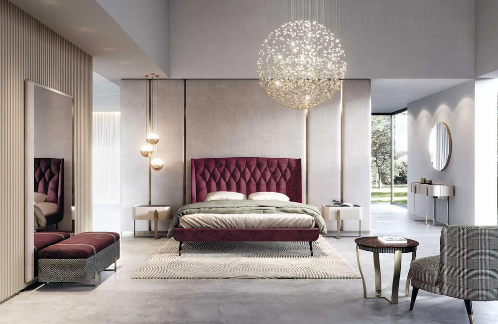 Capital Collection Eden L bedside cabinet в интерьере