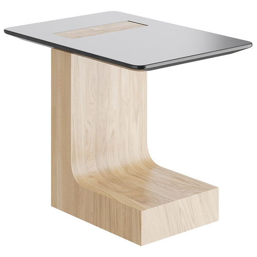 Minotti Block Corner Table