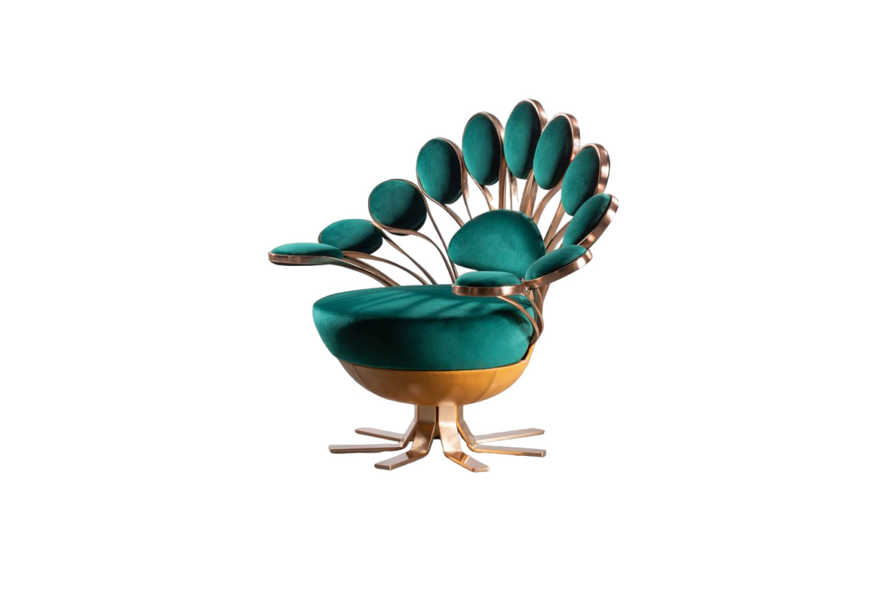 Visionnaire Pavone Armchair в интерьере