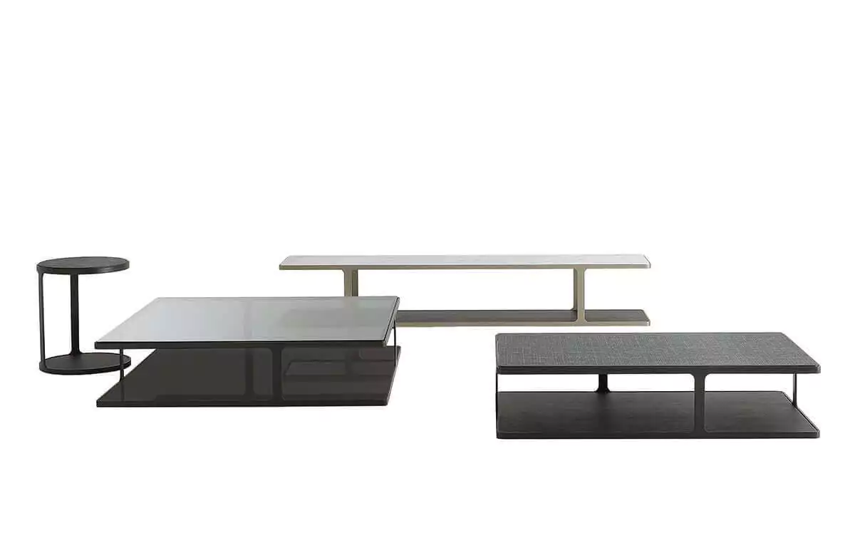Poliform Creek coffee table в интерьере