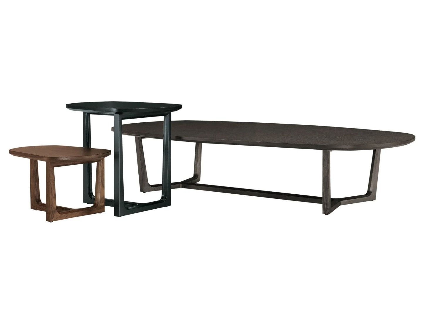 Poliform Tridente coffee table в интерьере