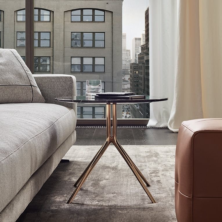 Corner Table Poliform Mondrian в интерьере