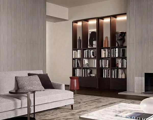 Poliform Creek Corner Table в интерьере