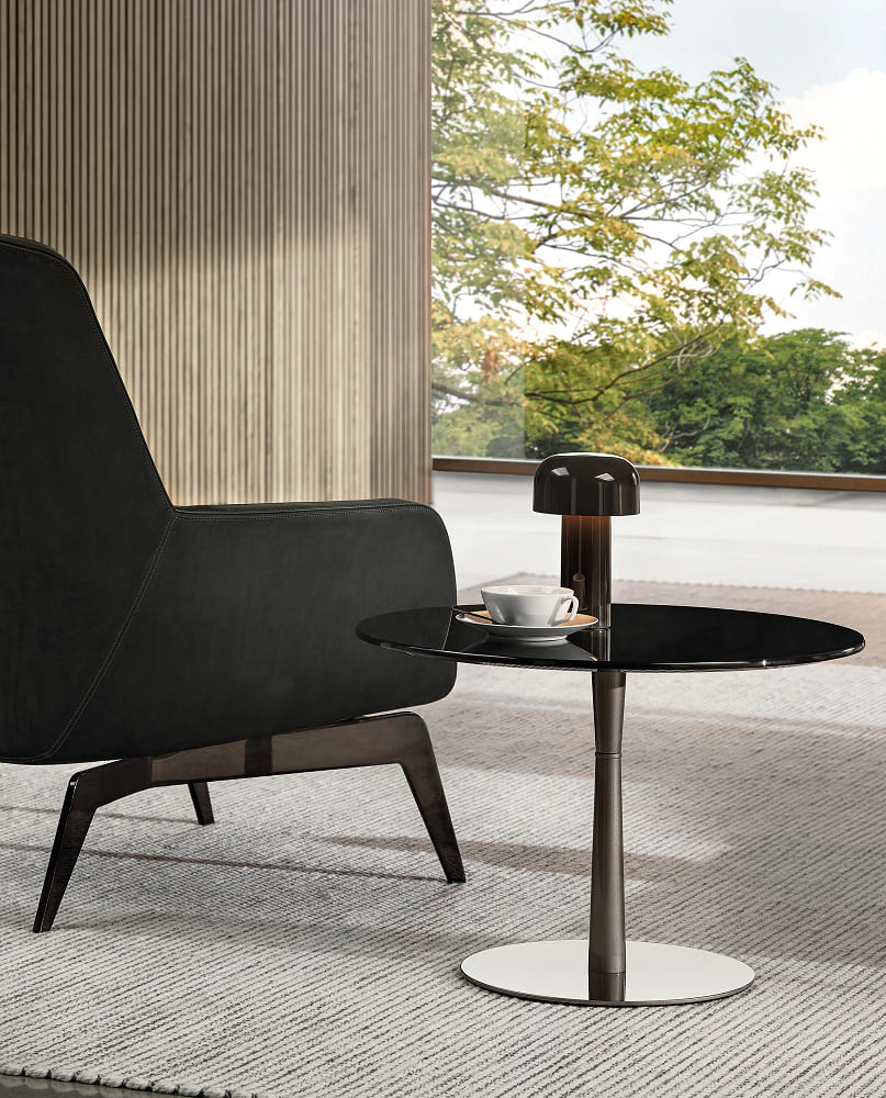 Minotti Jigger Corner Table в интерьере