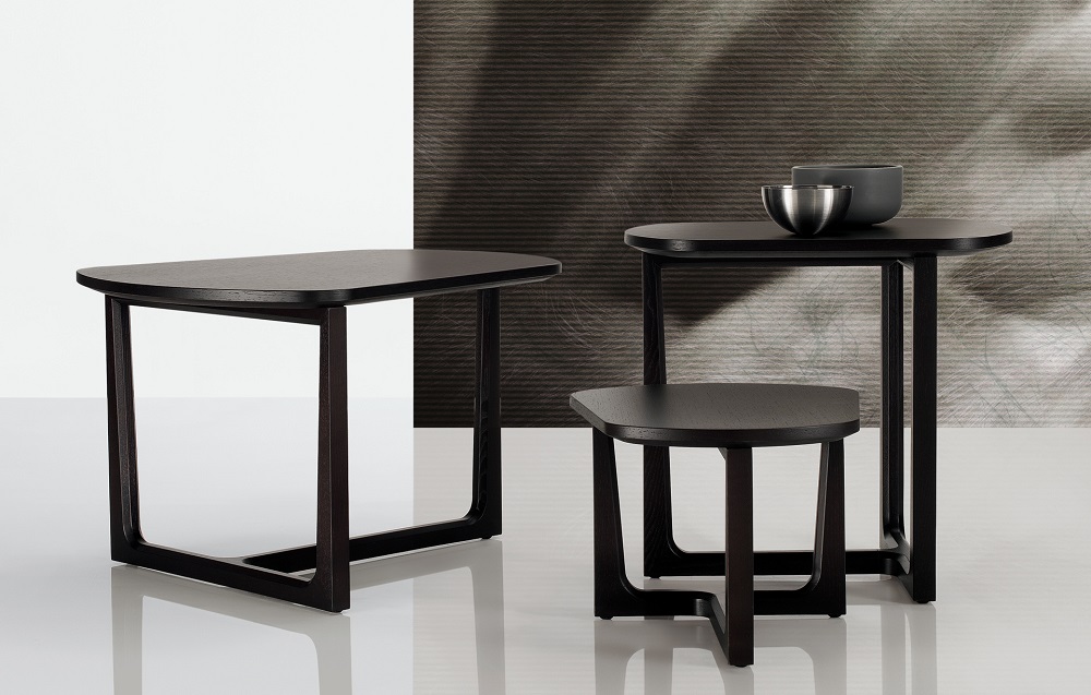 Corner table Poliform Tridente в интерьере