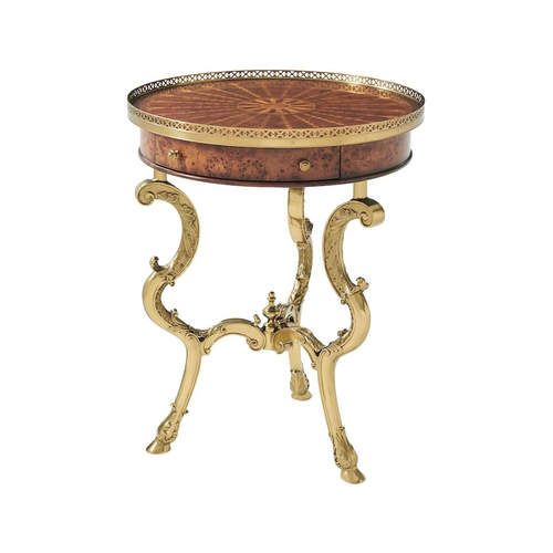 Theodore Alexander Napoleon Sunburst Corner Table