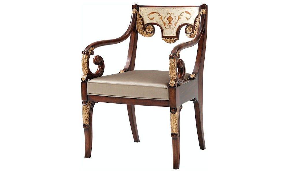 Theodore Alexander A La Grecque Chair