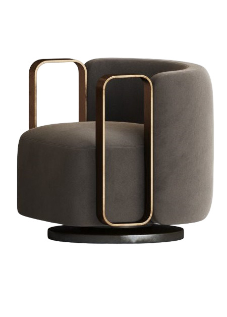Fendi Kelly Bracelet Armchair в интерьере