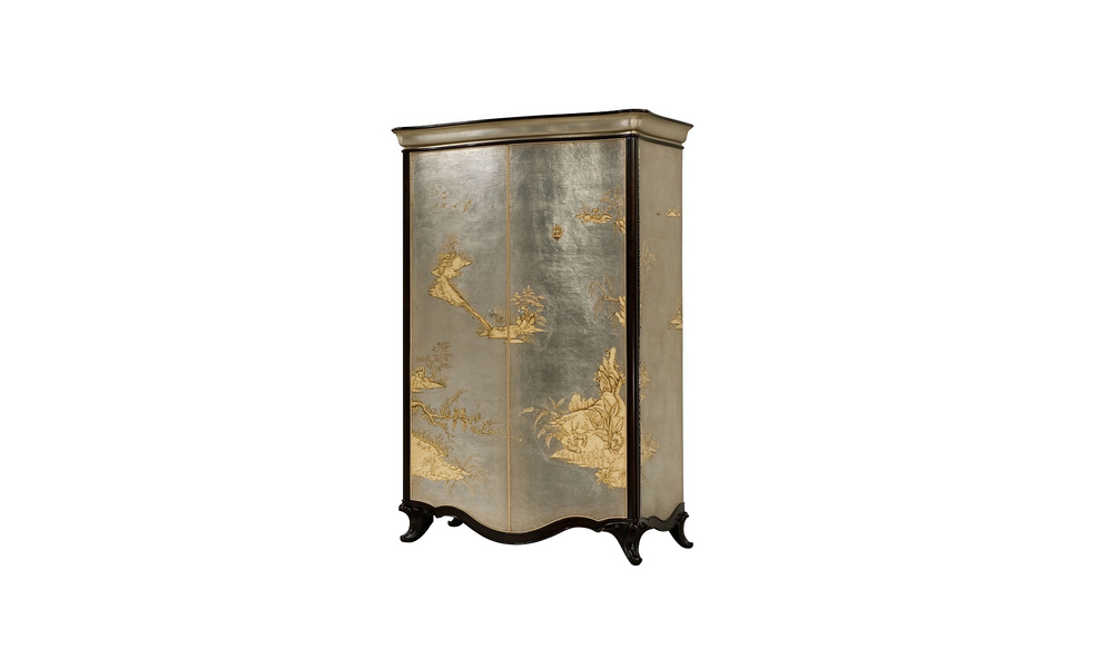 Theodore Alexander Argento Armoire Clothes Closet