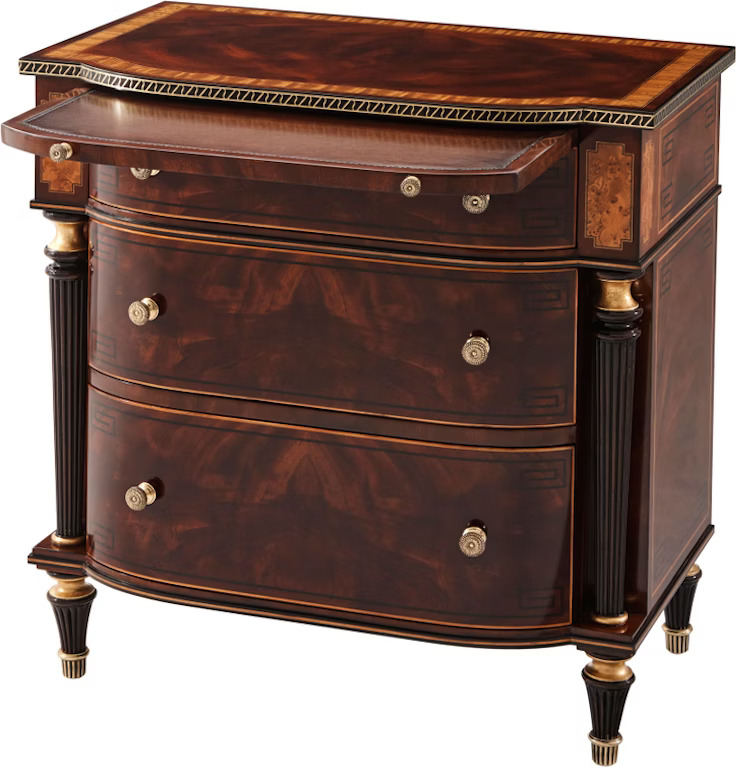 Theodore Alexander The Craftsman's Bedside Cabinet в интерьере
