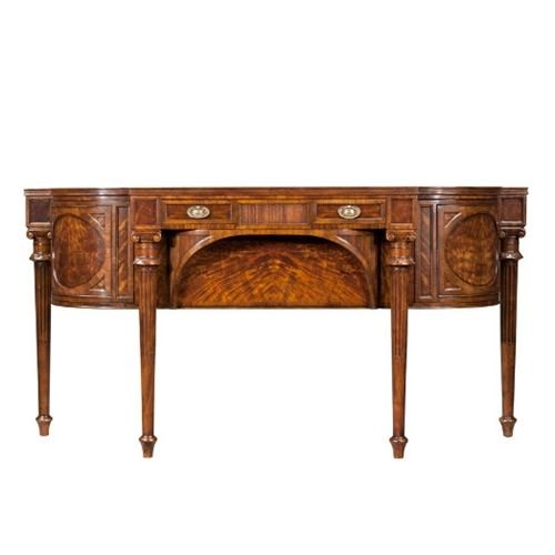 Console Theodore Alexander Circular Panels в интерьере